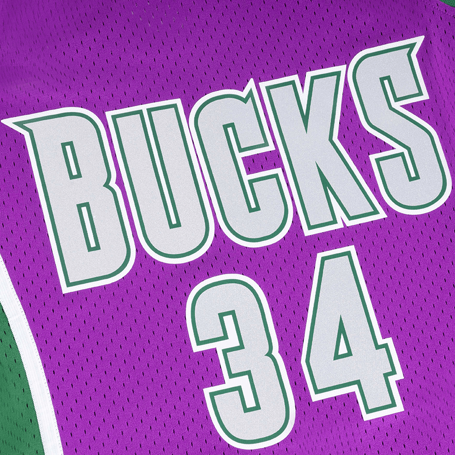 Баскетбольная майка Mitchell Ness NBA SW 01-02 34 - изображение 4