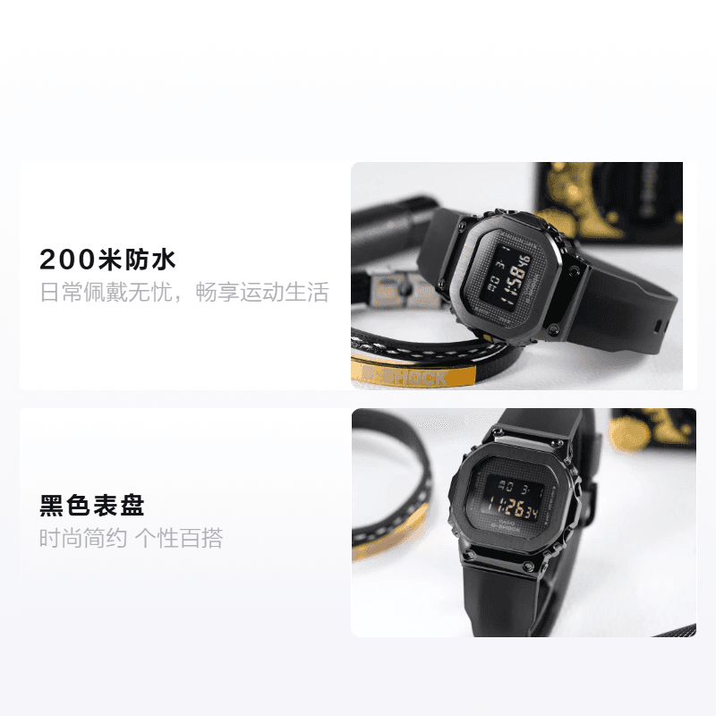 Часы Casio G-Shock GM-S5600SB-1PR - изображение 2