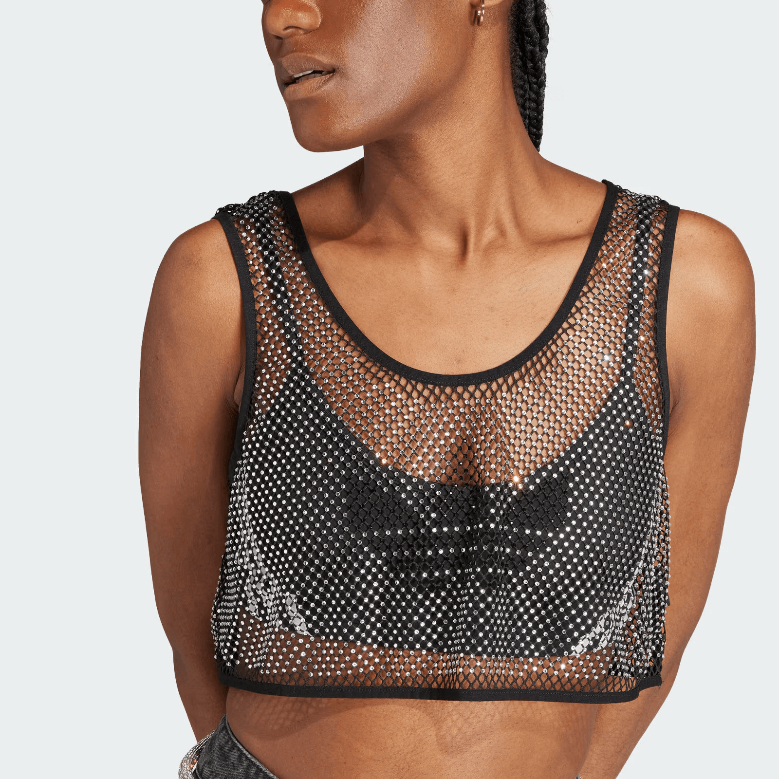 adidas originals Adilenium Rhinestone Bra Top - изображение 5