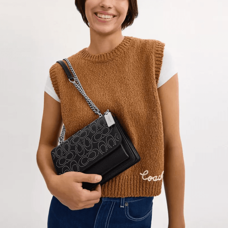 Сумка через плечо COACH Claire 22 - изображение 4