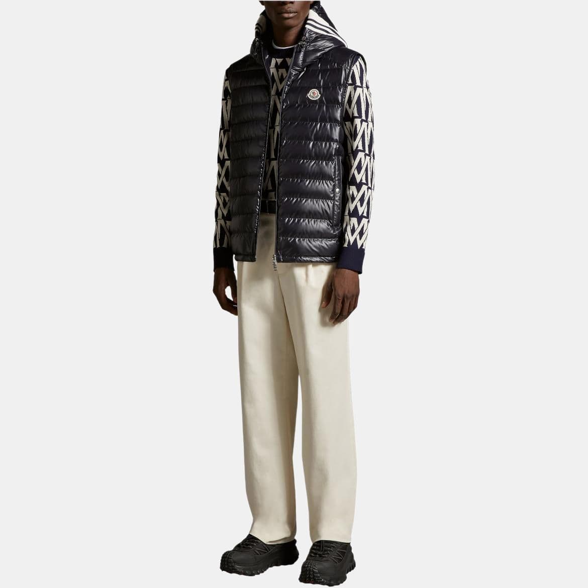 Зимняя куртка Moncler SS24 Midnight Blue - изображение 5