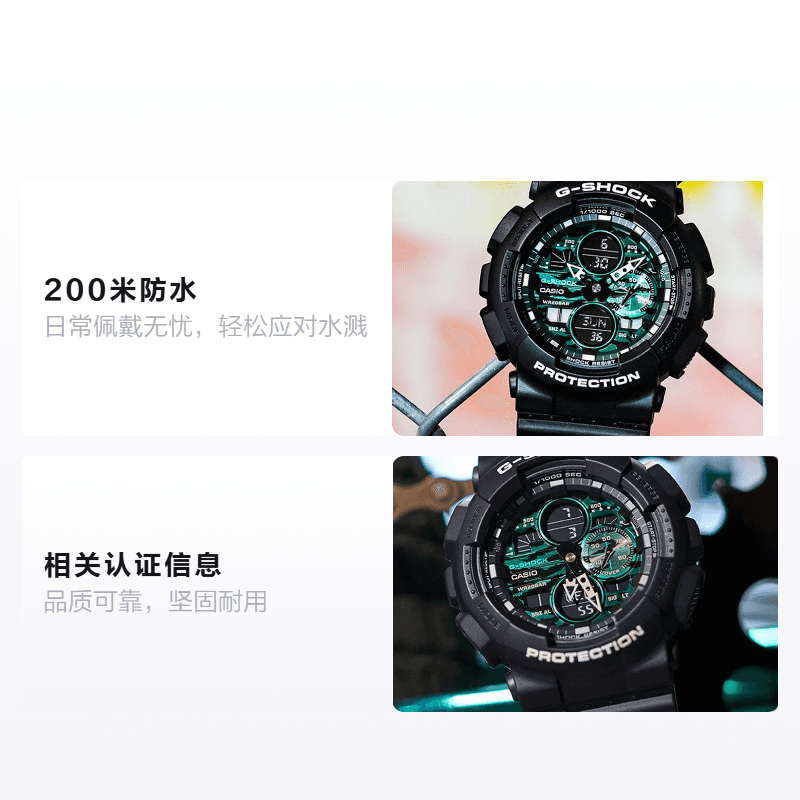 Часы Casio G-Shock GA-140MG-1A - изображение 2