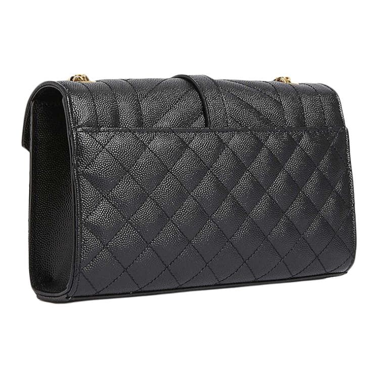 Мини-сумка Saint Laurent Envelope Small Shoulder Bag Black - изображение 3