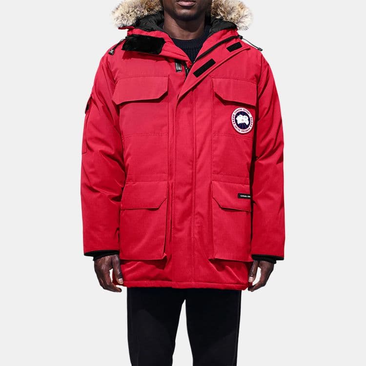 Зимняя куртка Canada Goose Expedition Parka Red - изображение 4