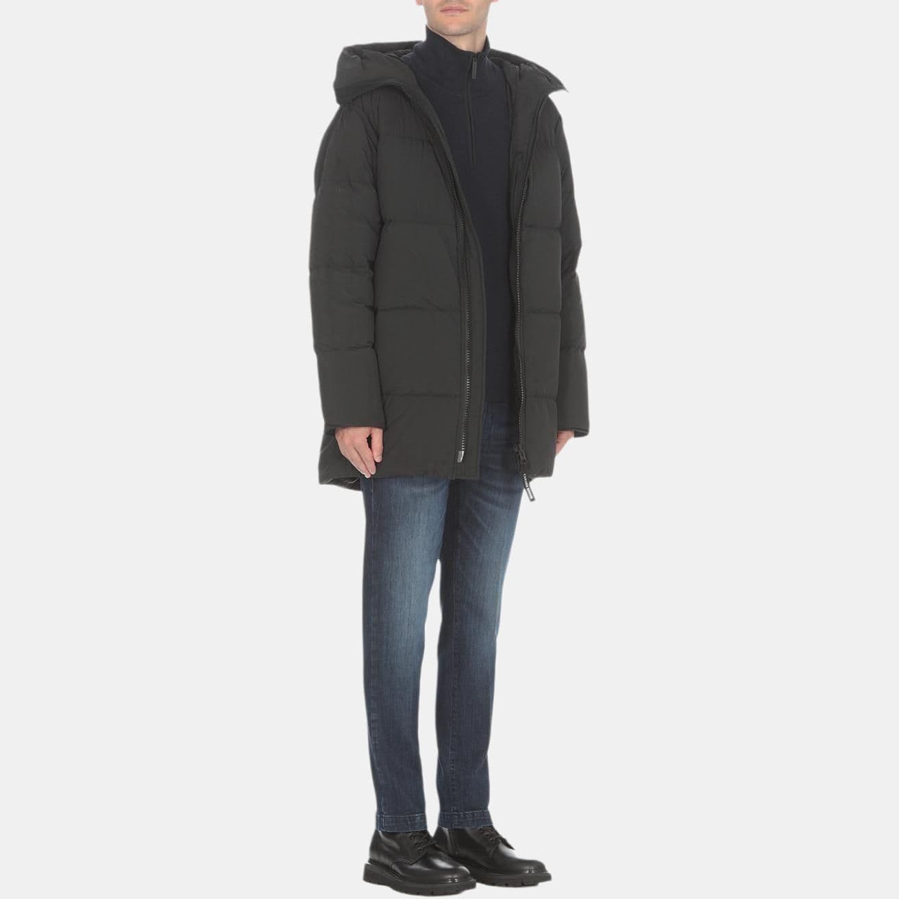 Зимняя куртка Canada Goose Lawrence Puffer Black - изображение 4