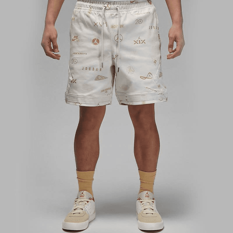 Шорты Jordan Phantom Grey White Shorts - изображение 4