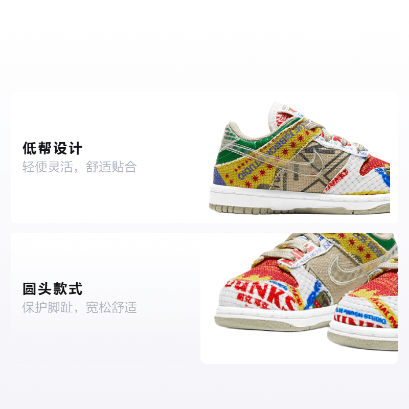 Кроссовки Nike Dunk Low SP "City Market" - изображение 2