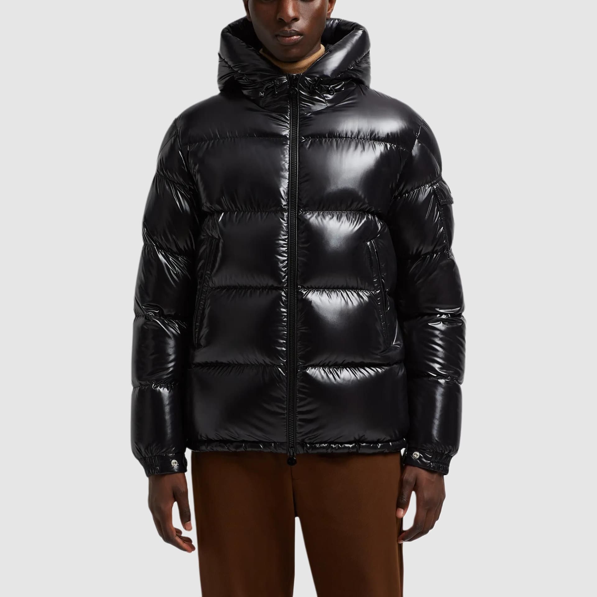 Зимняя куртка Moncler Ecrins Black - изображение 4