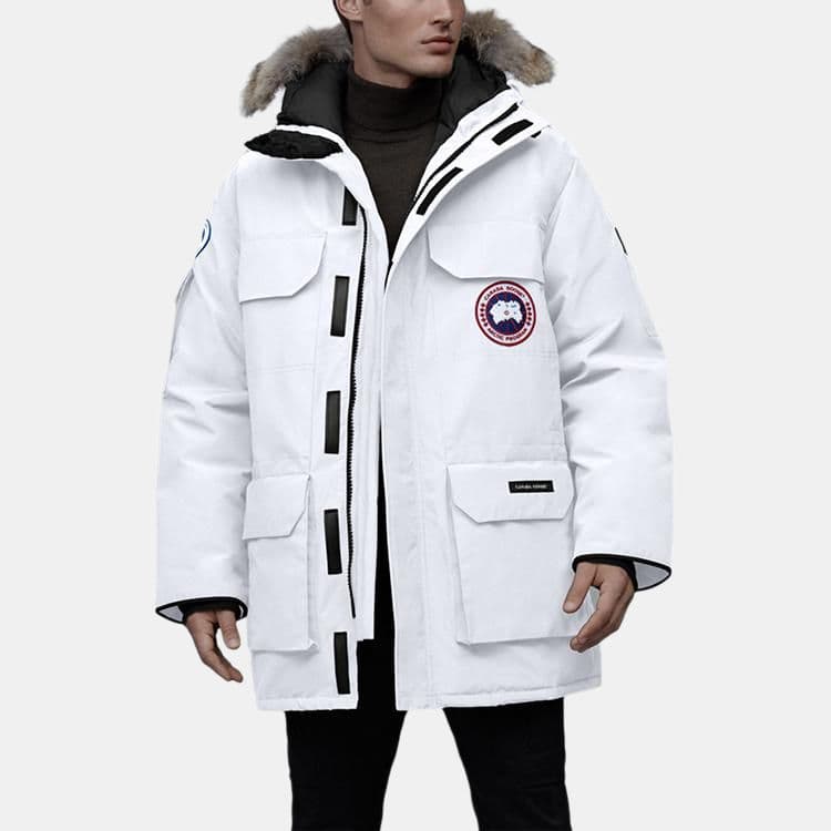 Зимняя куртка Canada Goose Expedition PBI White - изображение 2