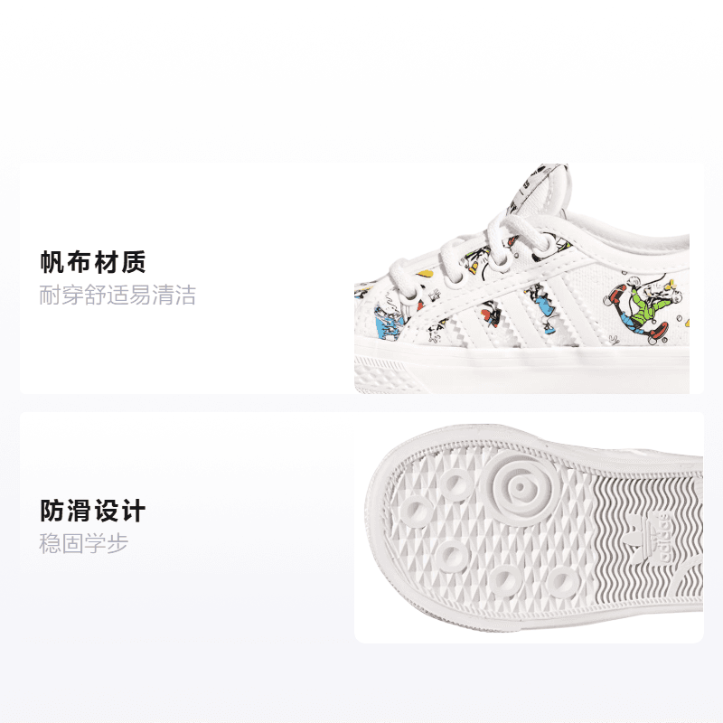 Кроссовки adidas originals NIZZA I x Disney Sport Goofy - изображение 2