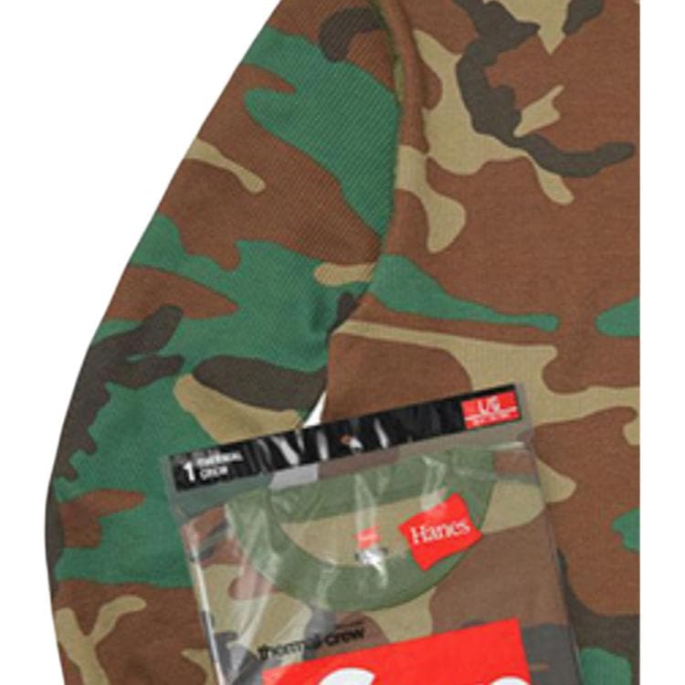 Трусы Supreme FW19 Week 9 x Hanes Thermal Crew - изображение 3