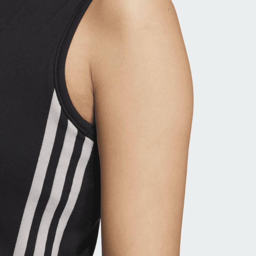 Майка adidas originals 3-Stripes Padded Tank Top - изображение 6