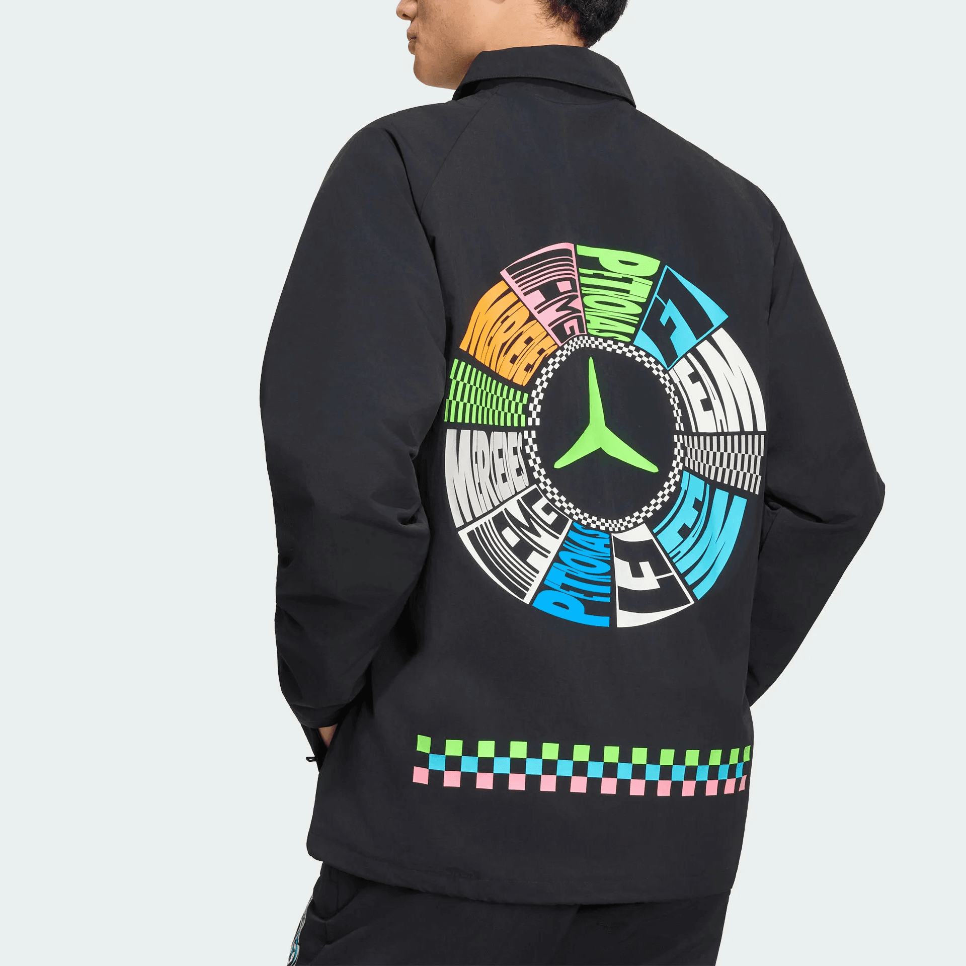 Куртка adidas MERCEDES - AMG PETRONAS FORMULA 1 TEAM LIGHTS ON F1 - изображение 3
