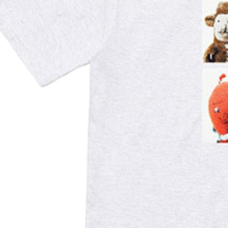 Футболка Supreme FW18 Mike Kelley AhhYouth! Tee Ash Grey - изображение 5