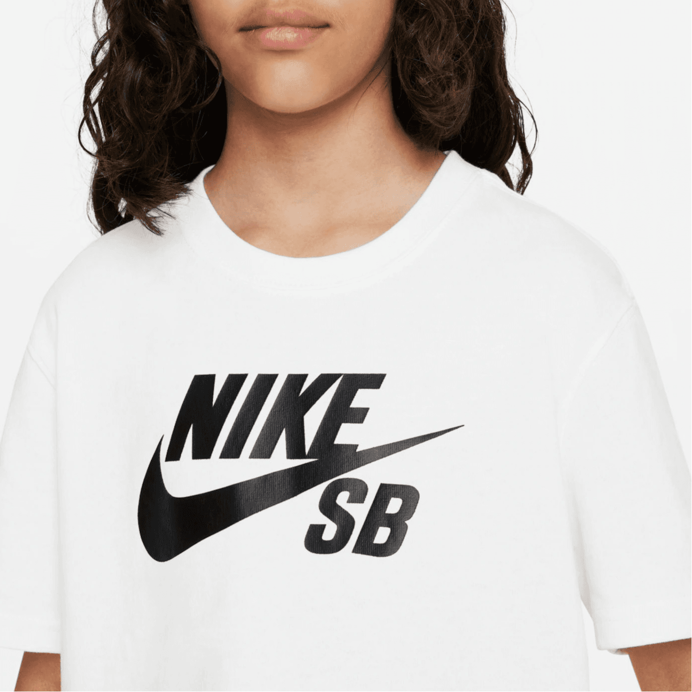 Футболка NIKE Белые Детские Футболки - изображение 4