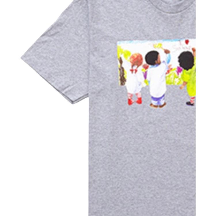 Футболка Supreme SS19 Kids Tee Heather Grey T - изображение 3