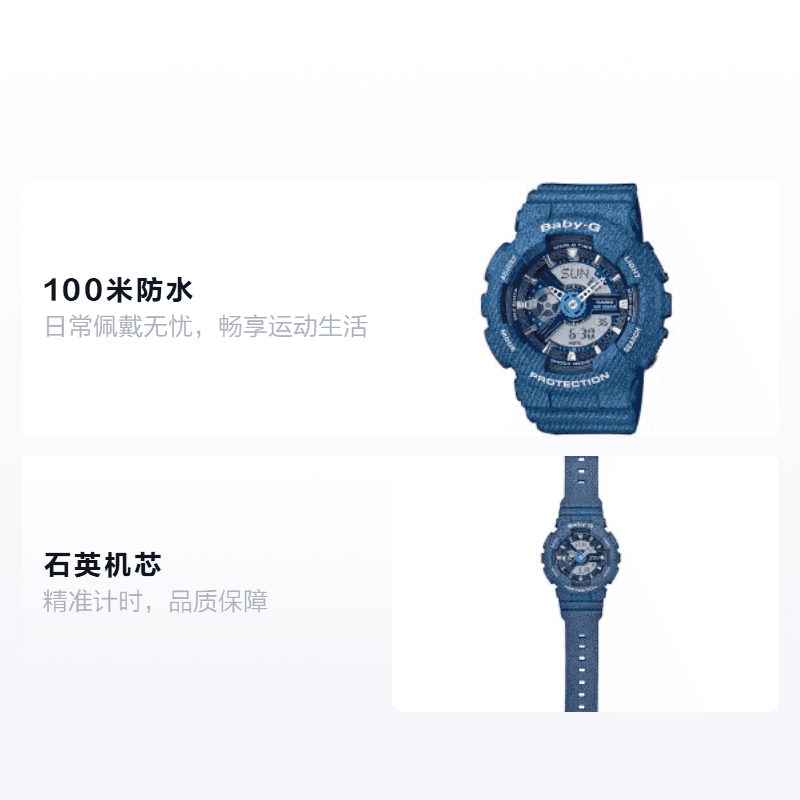 Часы Casio Baby-G BA-110DC-2A2 - изображение 2