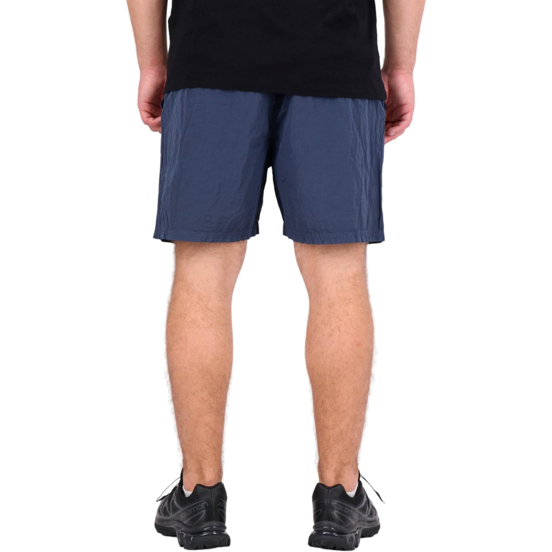 Шорты Stone Island Logo Elastic Waist Shorts Blue - изображение 5
