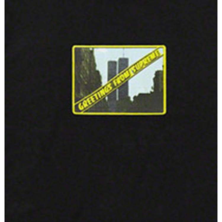 Футболка Supreme SS19 Greetings Tee Black - изображение 2