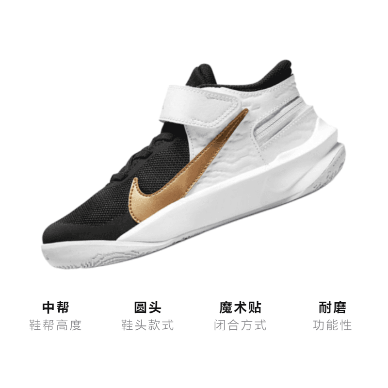 Кроссовки для баскетбола Nike Team Hustle D 10 FlyEase - изображение 2