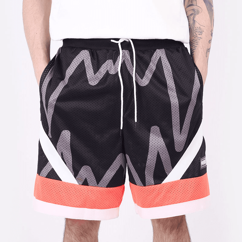 Шорты Puma Basketball Mesh Shorts Black - изображение 4
