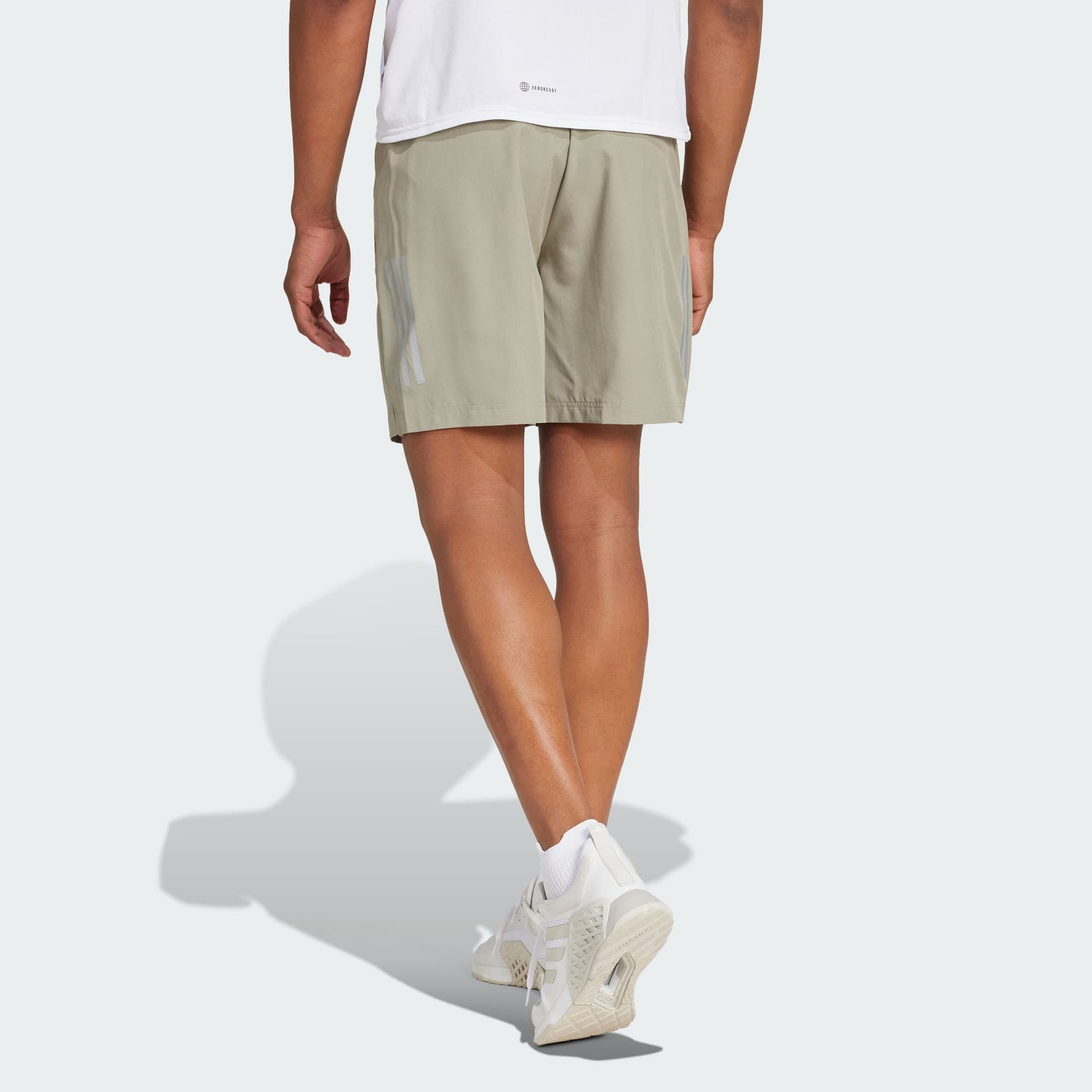 Тренировочные штаны adidas GYM+ TRAINING WOVEN SHORTS logo - изображение 4