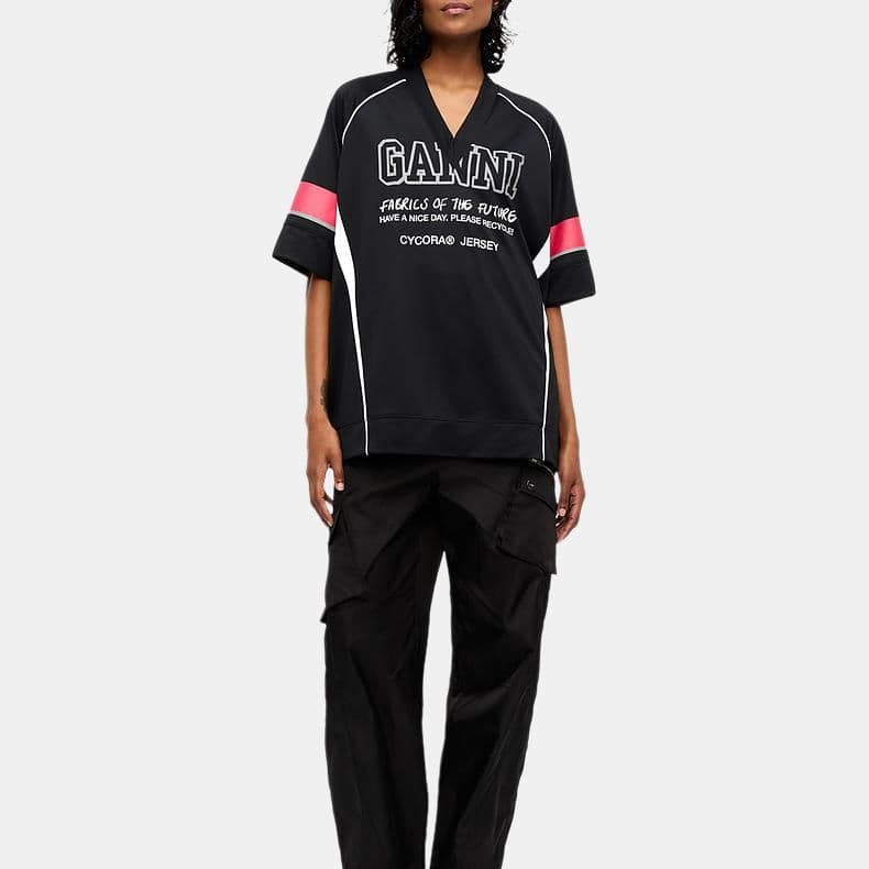 Футболка GANNI SS25T - изображение 5