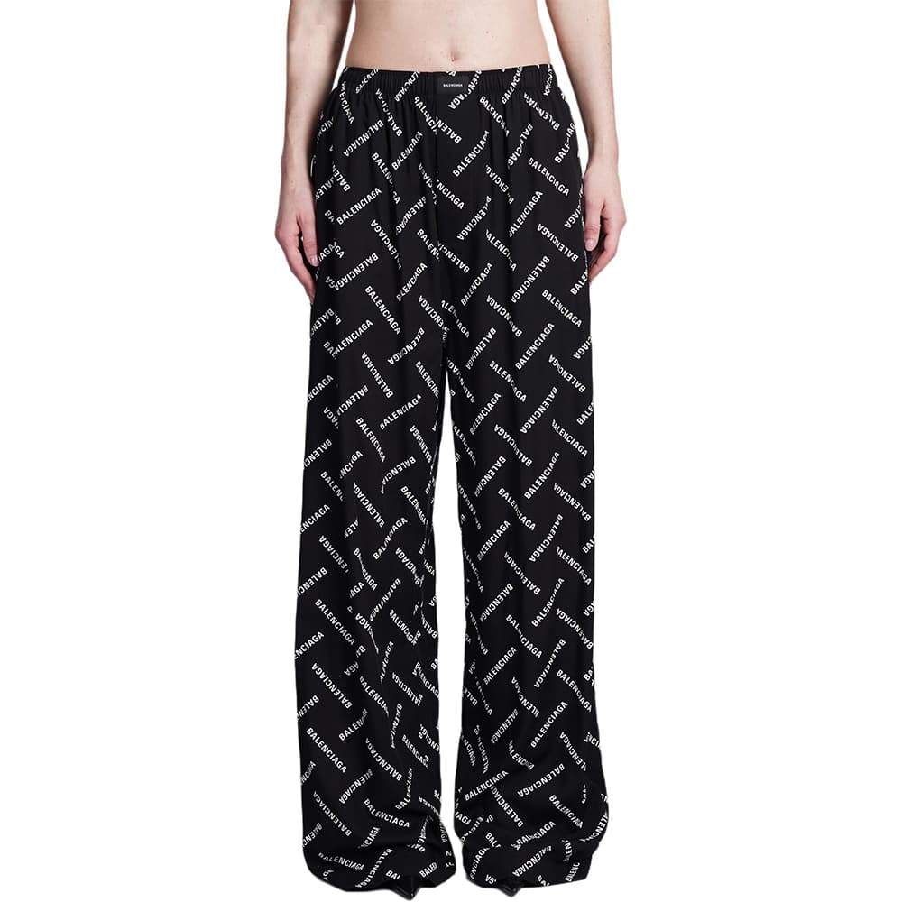 Штаны Balenciaga SS24 Black Trousers - изображение 9
