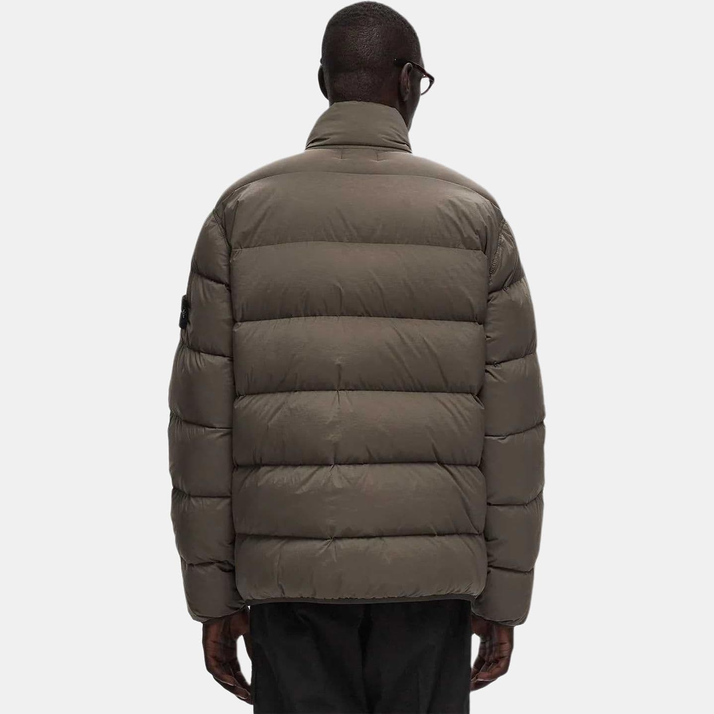 Зимняя куртка Stone Island FW24 Slim Zip Jacket Light Brown - изображение 2