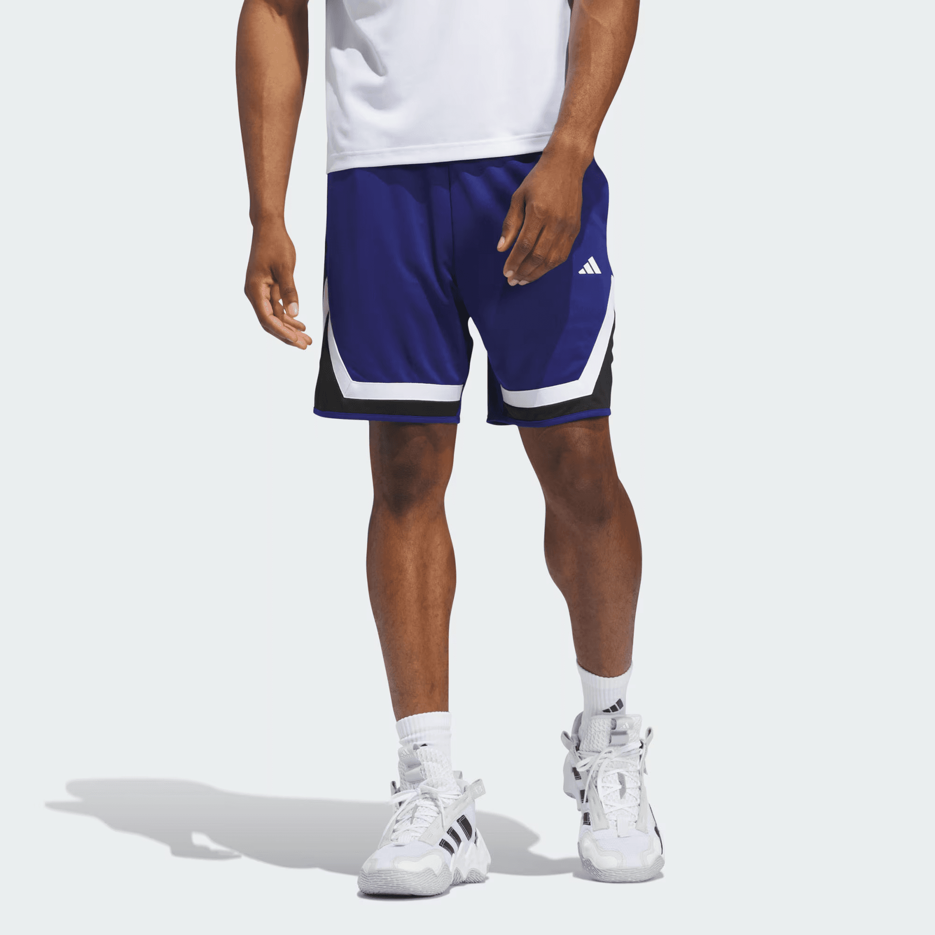 Баскетбольные шорты adidas PRO BLOCK logo - изображение 2