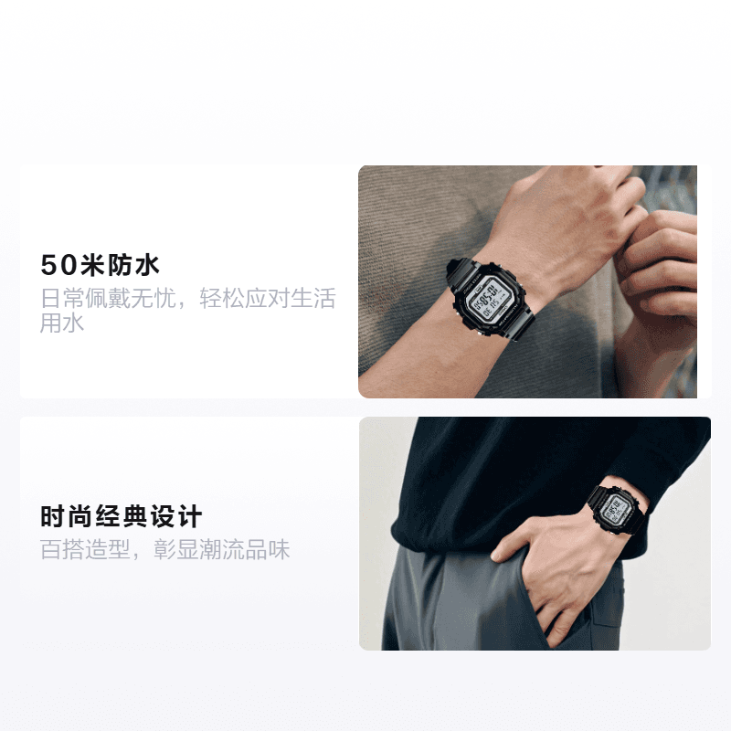 Часы CASIO YOUTH 42mm F-108WHC-1A - изображение 2