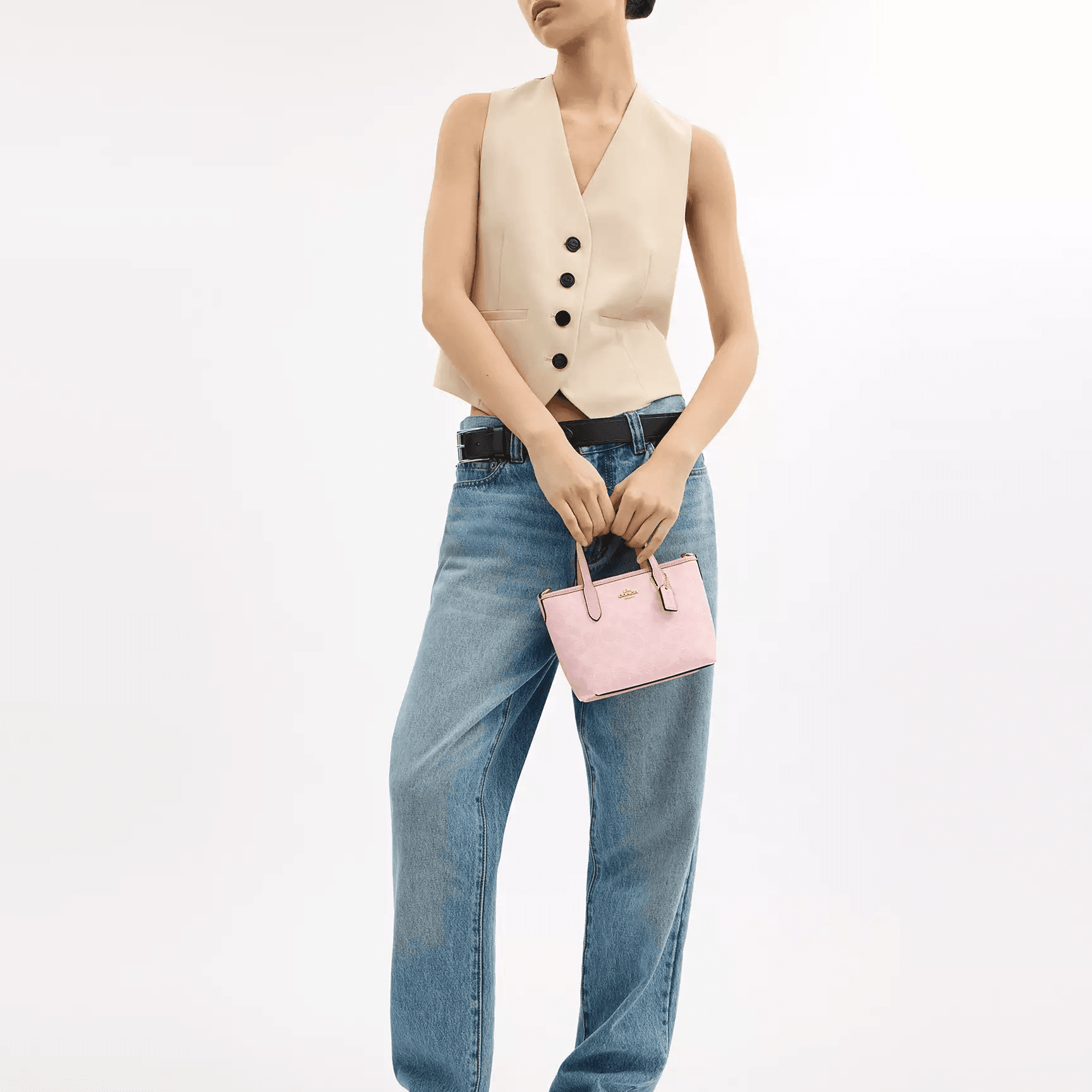 Сумка COACH City 15 Pink - изображение 6