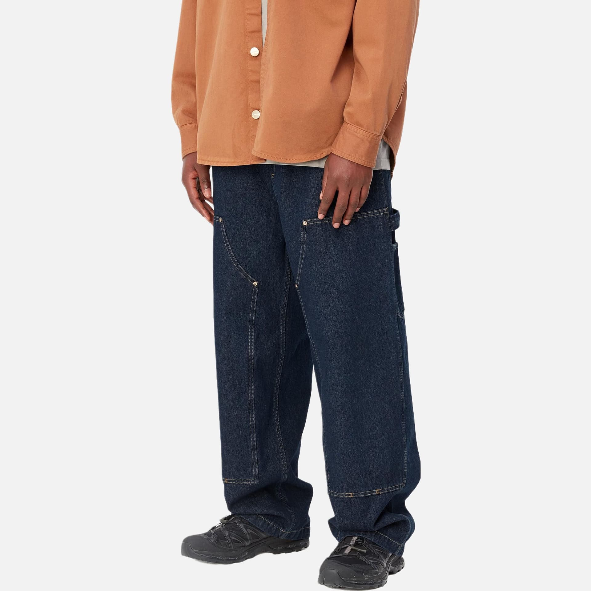 Штаны Carhartt WIP SS23 Denim Pants Blue — фото 5