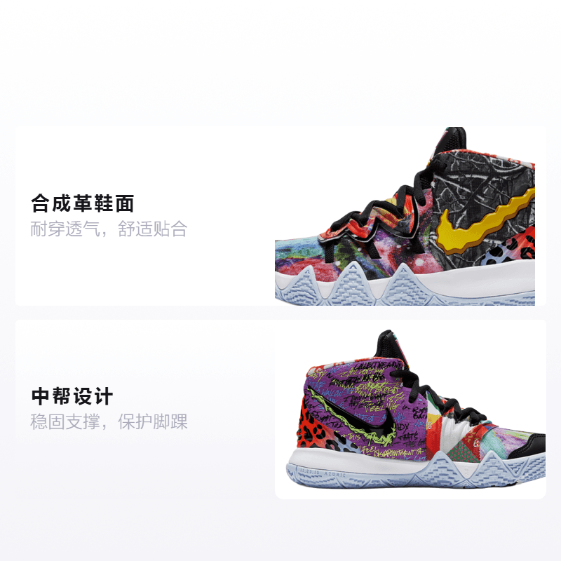 Кроссовки для баскетбола Nike Kybrid S2 "What The" - изображение 2