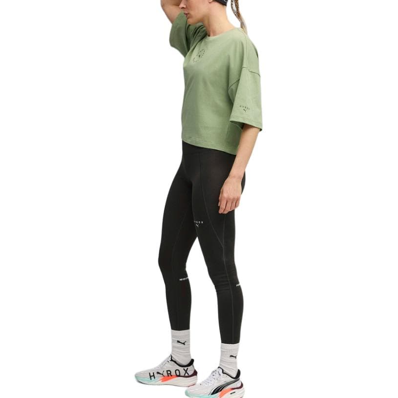 Футболка PUMA x HYROX HYROX CROPPED LIFESTYLE TEE T - изображение 4