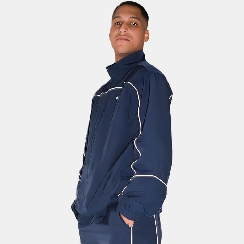 Куртка Helas Runner Tracksuit Jacket Navy - изображение 3