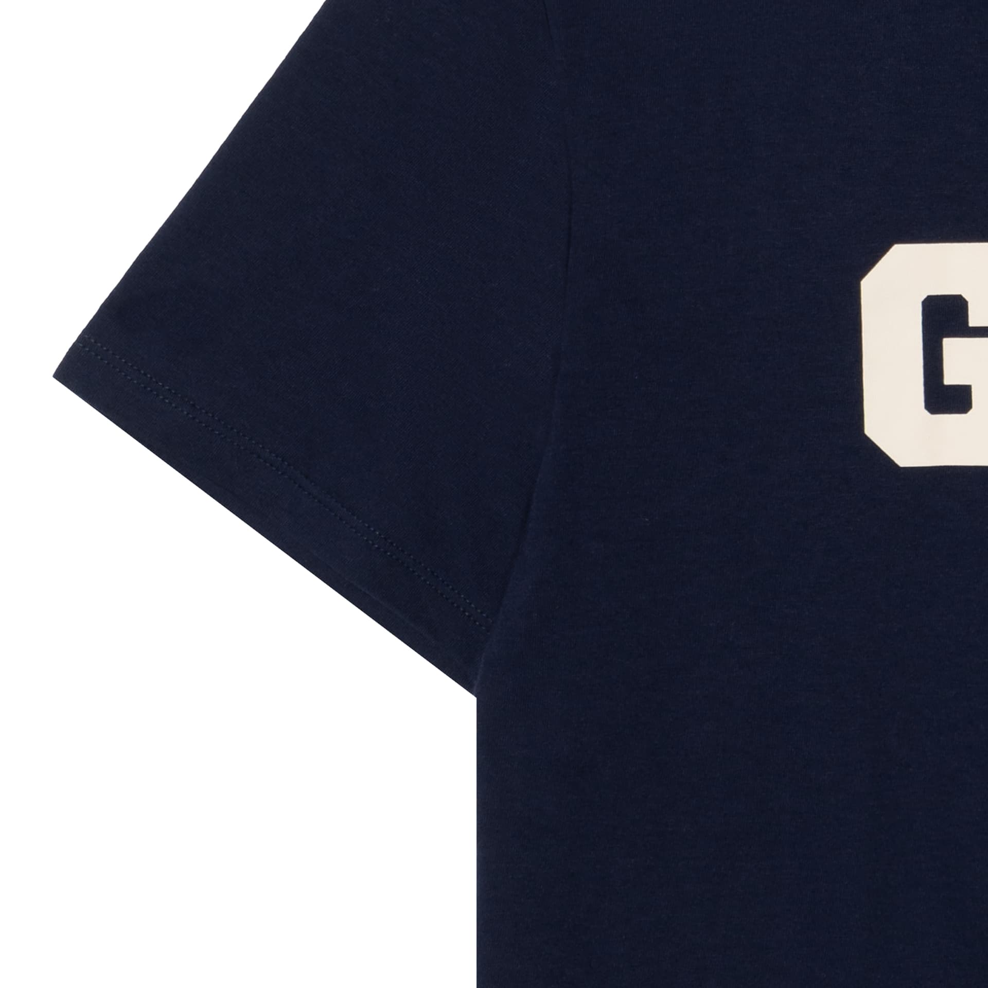 Футболка Gucci FW24 Logo Stripe Tee Navy - изображение 6