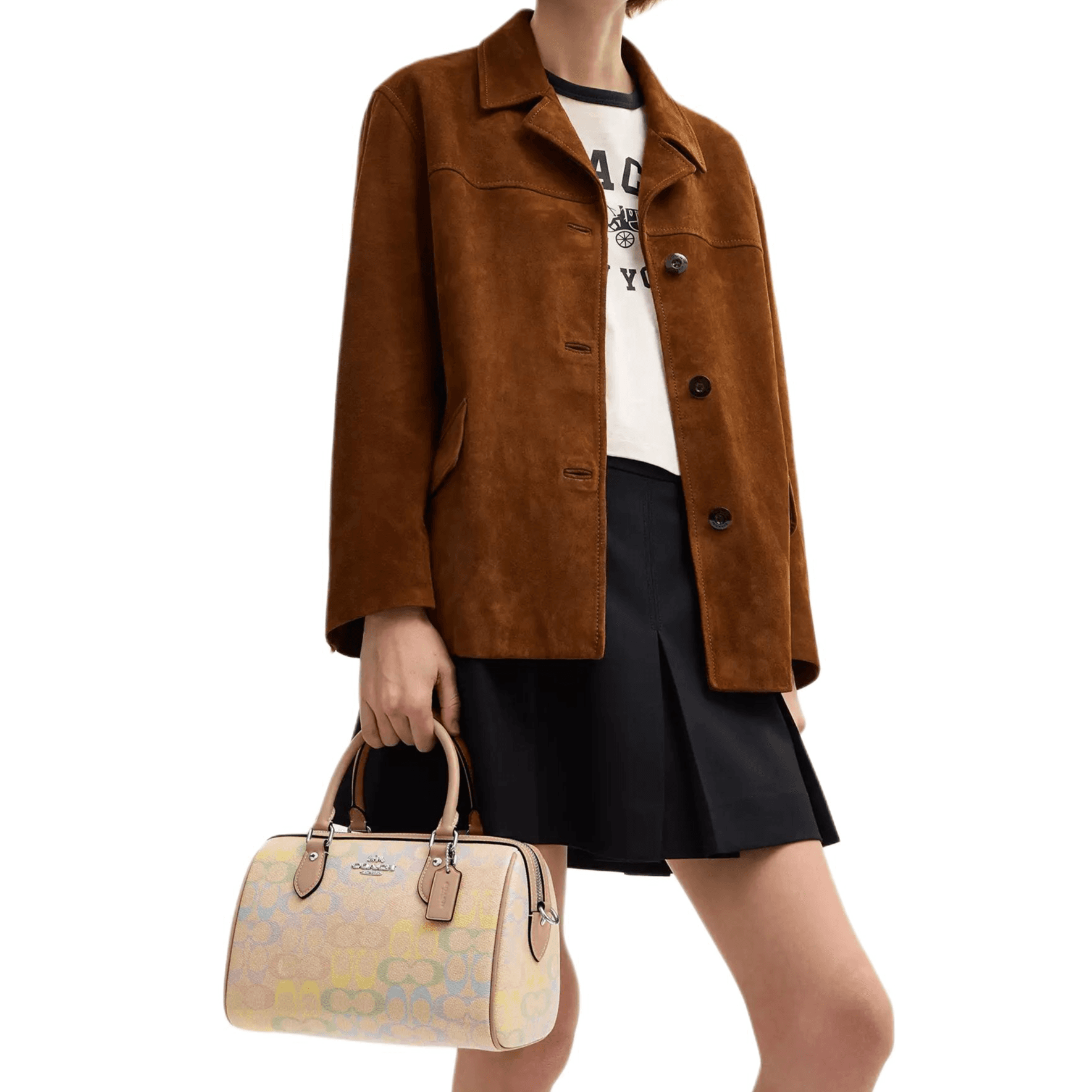 Сумка COACH Rowan 25 logo - изображение 5
