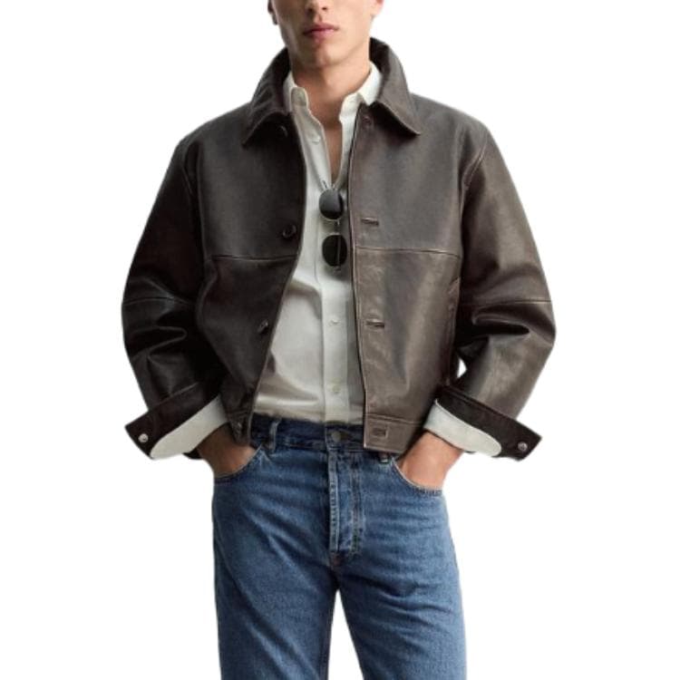Кожаная куртки ZARA - изображение 7
