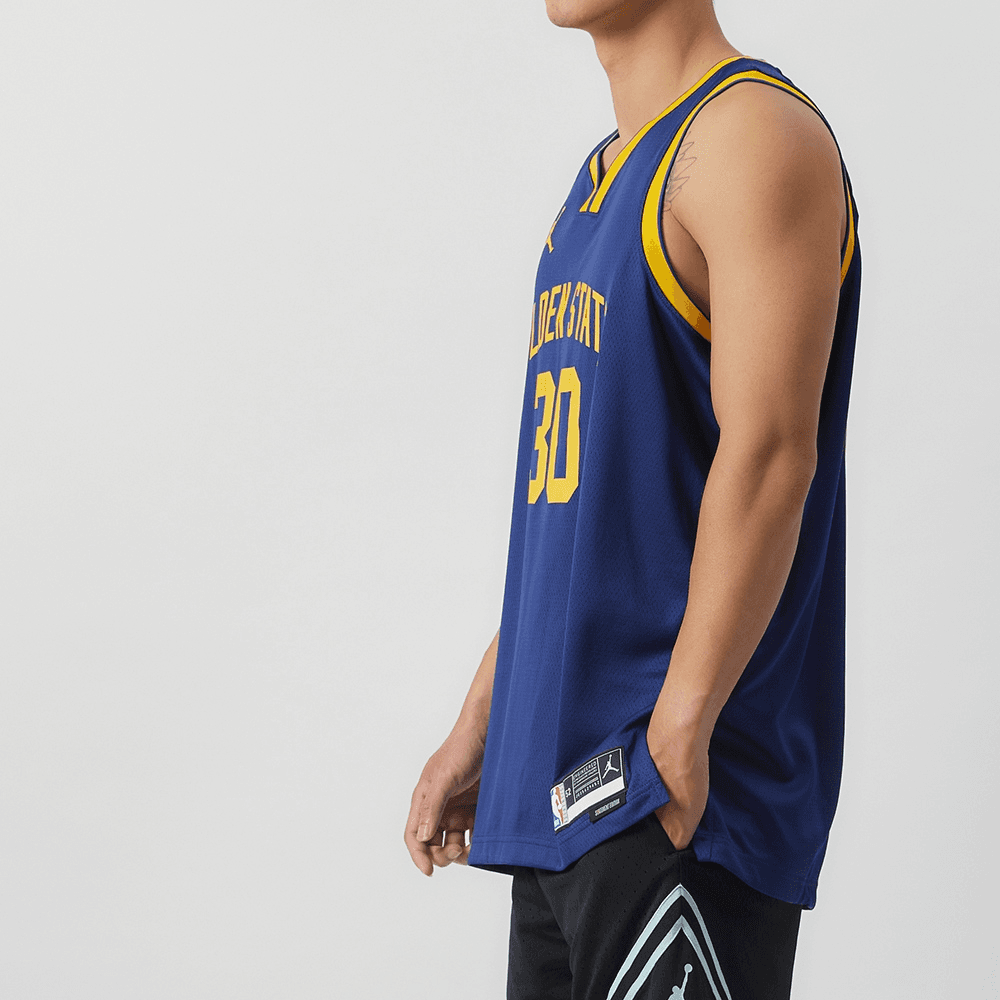 Баскетбольная майка Jordan NBA Warriors Curry 30 Jersey - изображение 5