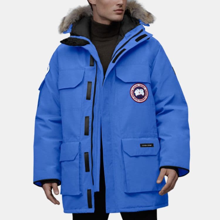 Зимняя куртка Canada Goose PBI Expedition Parka Blue - изображение 3