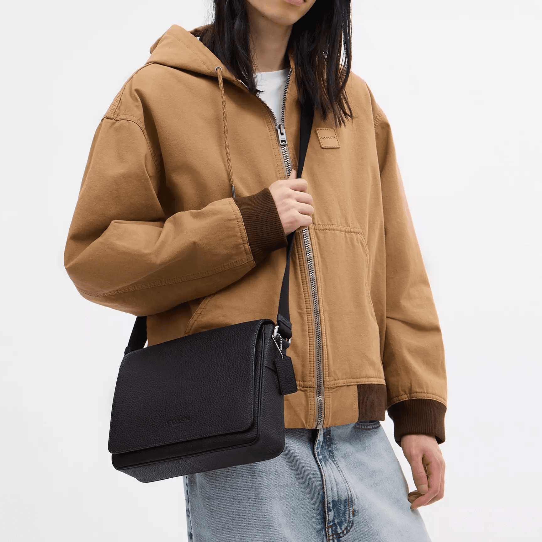 Сумка через плечо COACH JACK 26 Logo - изображение 6