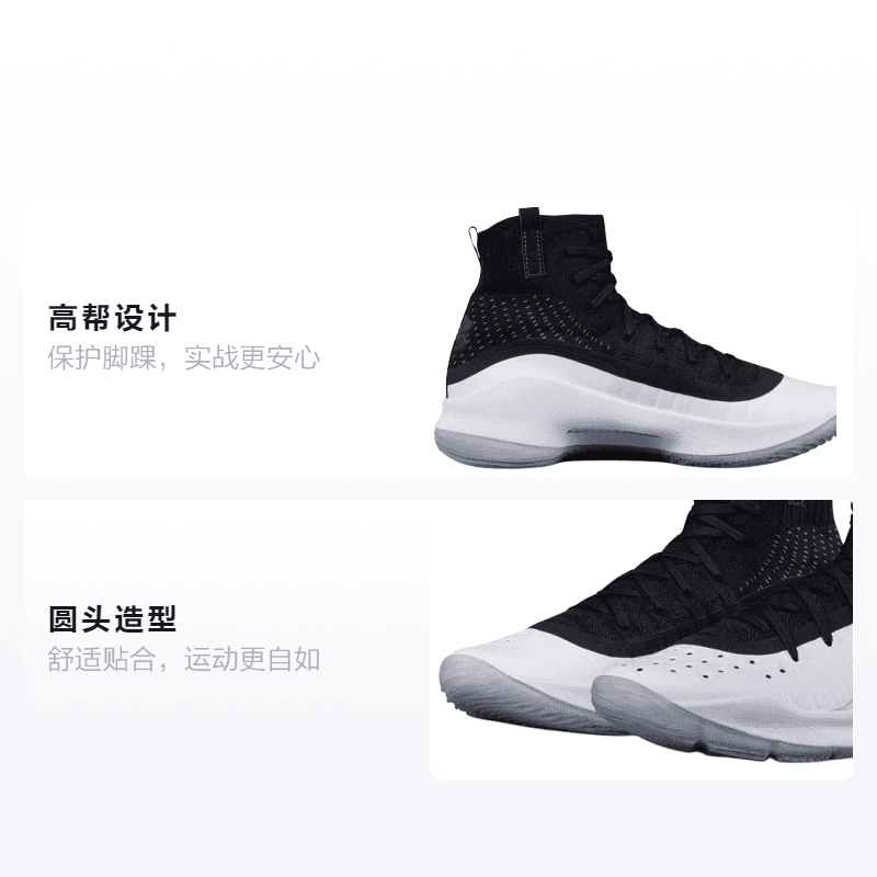 Кроссовки для баскетбола Under Armour Curry 4 - изображение 2