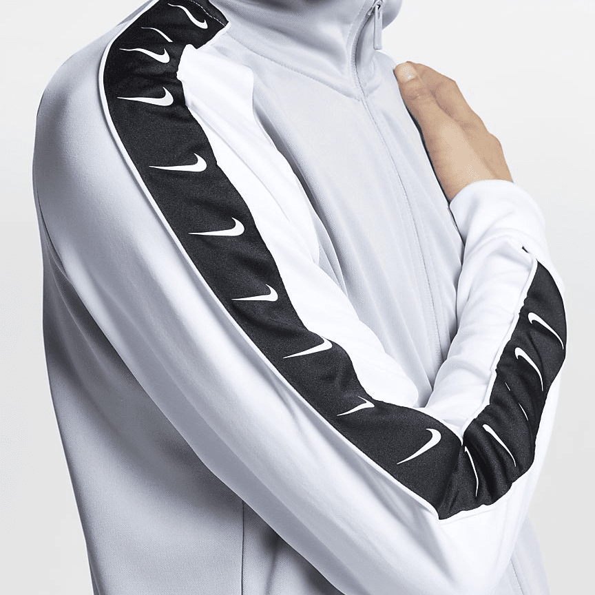 Куртка Nike Logo Jacket White - изображение 4