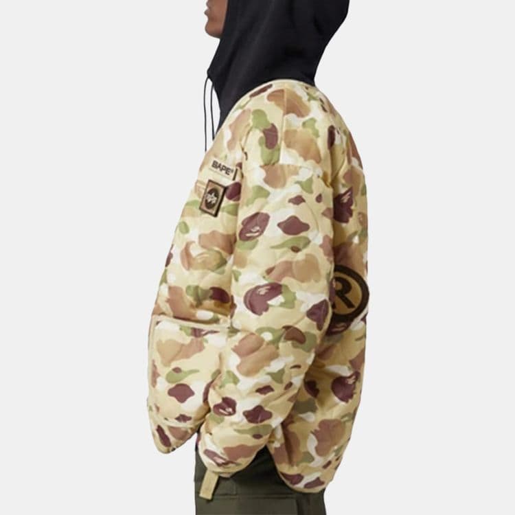 Куртка A BATHING APE x Alpha Industries Reversible Logo Jacket - изображение 6