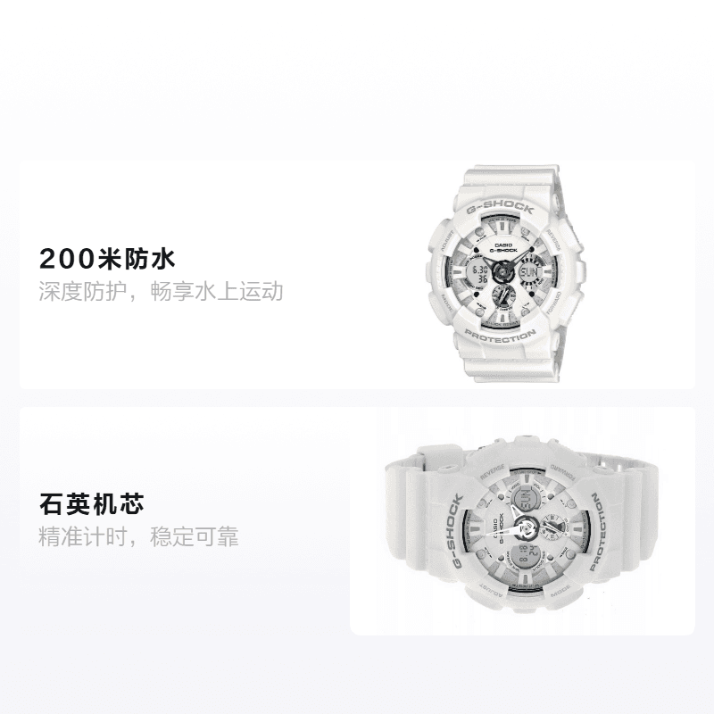 Часы CASIO G-SHOCK 200 55*51.2mm GA-120A-7APR - изображение 2