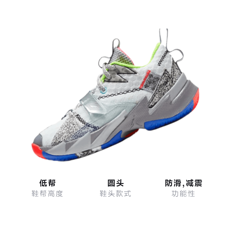 Кроссовки для баскетбола Jordan Why Not Zer0.3 Why Not BP - изображение 3