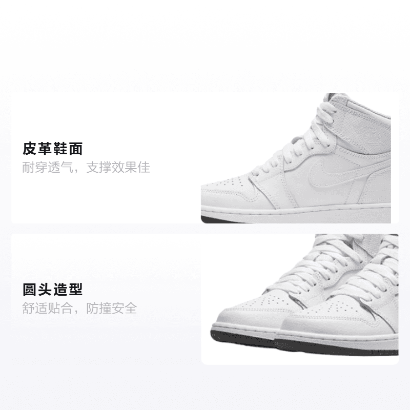 Кроссовки для баскетбола Jordan Air Jordan 1 Retro High OG GS - изображение 2