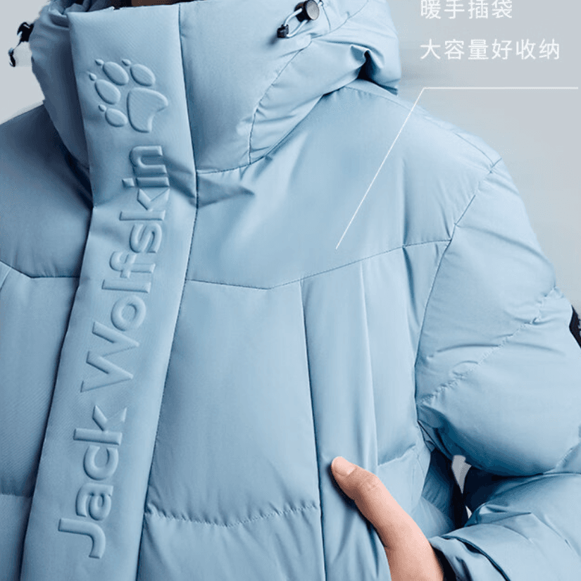 Зимняя куртка Jack Wolfskin 800 - изображение 4