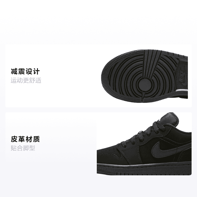 Кроссовки для баскетбола Jordan Air Jordan 1 Low GS - изображение 2